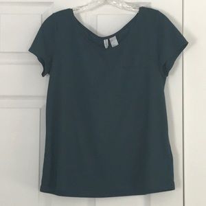 H&M Dark Green T-Shirt